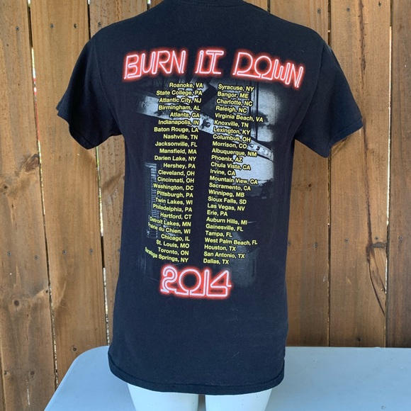 COPY - Jason Aldean Burn in Down Tour T-shirt Size S - Picture 8 of 11